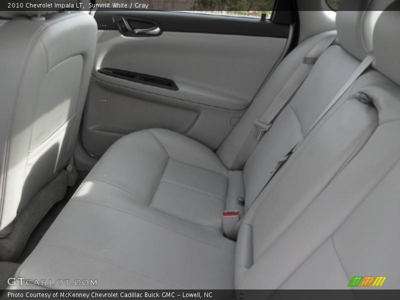 Summit White / Gray 2010 Chevrolet Impala LT