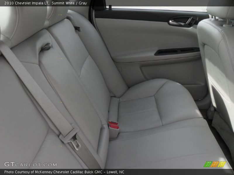 Summit White / Gray 2010 Chevrolet Impala LT