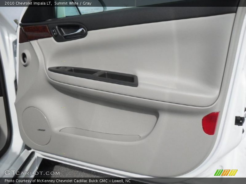Summit White / Gray 2010 Chevrolet Impala LT