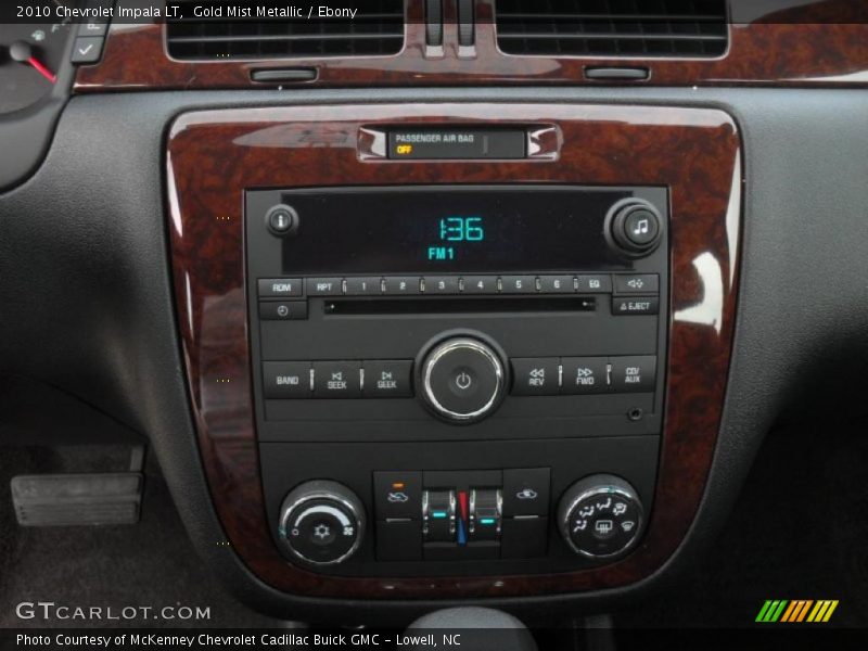 Gold Mist Metallic / Ebony 2010 Chevrolet Impala LT
