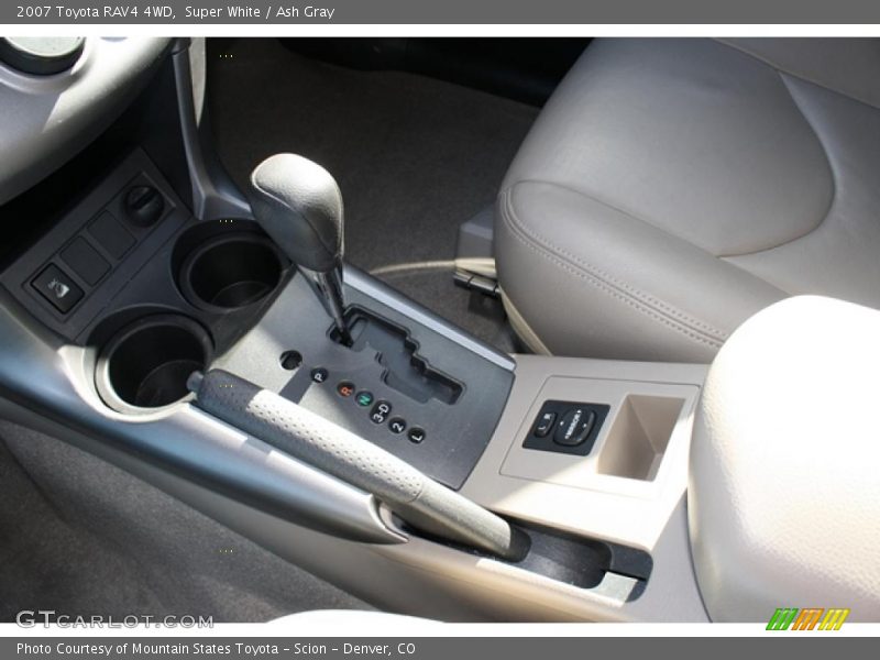 Super White / Ash Gray 2007 Toyota RAV4 4WD