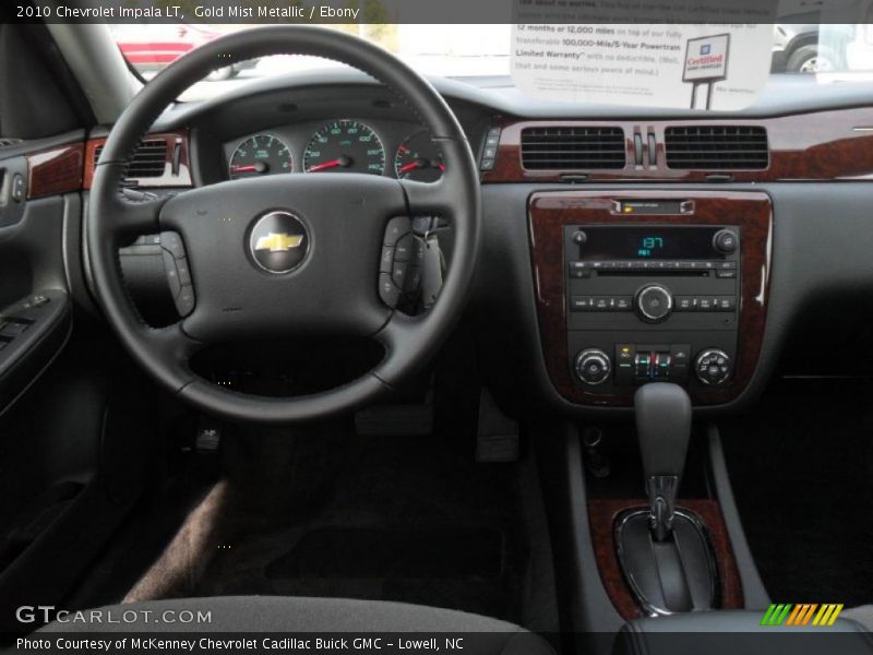 Gold Mist Metallic / Ebony 2010 Chevrolet Impala LT