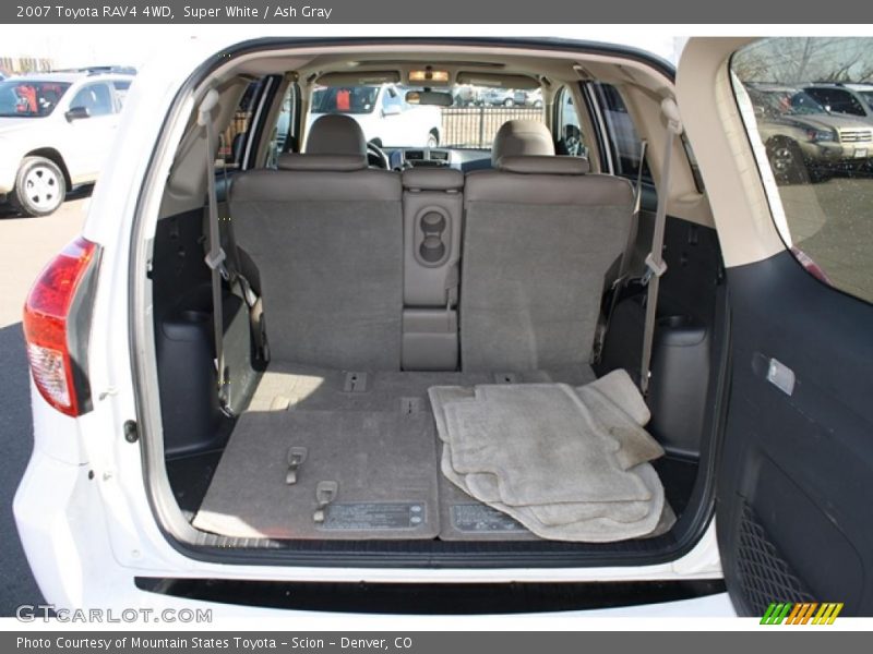 Super White / Ash Gray 2007 Toyota RAV4 4WD