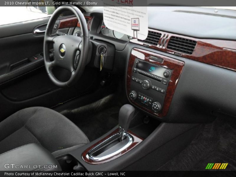 Gold Mist Metallic / Ebony 2010 Chevrolet Impala LT