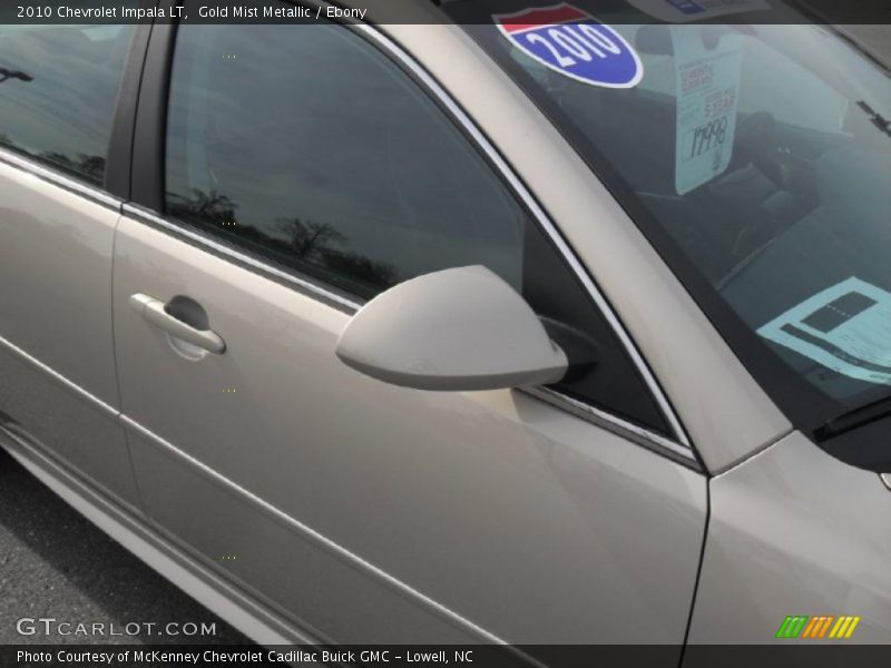 Gold Mist Metallic / Ebony 2010 Chevrolet Impala LT