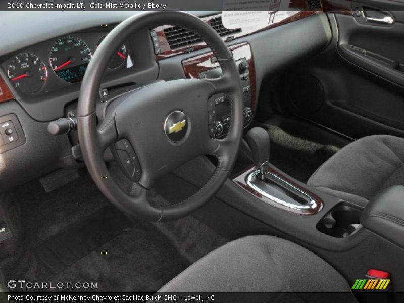 Gold Mist Metallic / Ebony 2010 Chevrolet Impala LT