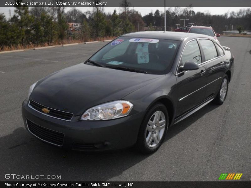 Cyber Gray Metallic / Ebony 2010 Chevrolet Impala LT