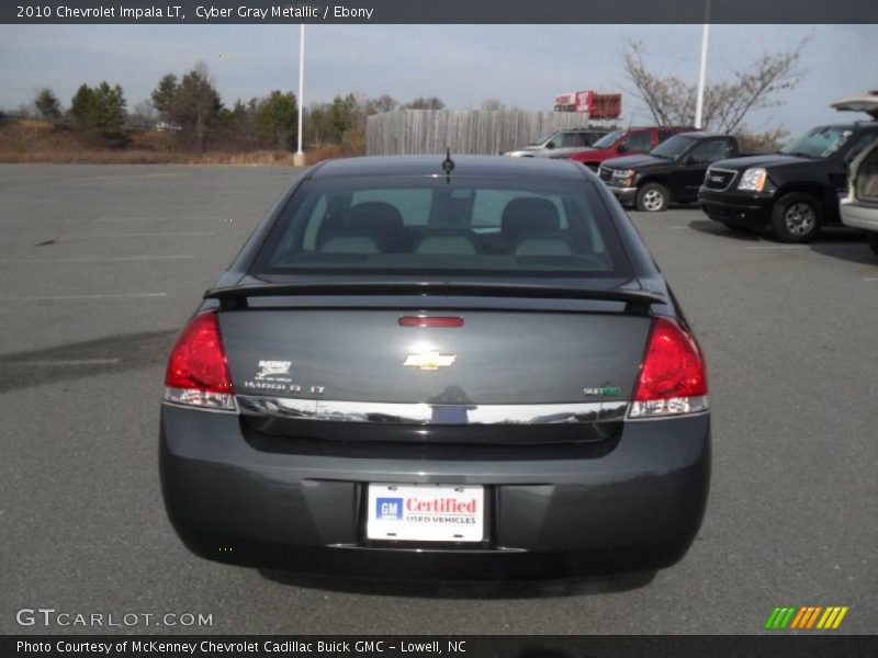 Cyber Gray Metallic / Ebony 2010 Chevrolet Impala LT