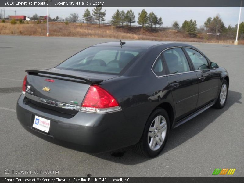 Cyber Gray Metallic / Ebony 2010 Chevrolet Impala LT