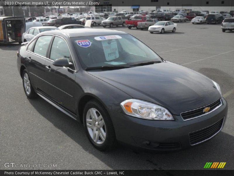 Cyber Gray Metallic / Ebony 2010 Chevrolet Impala LT
