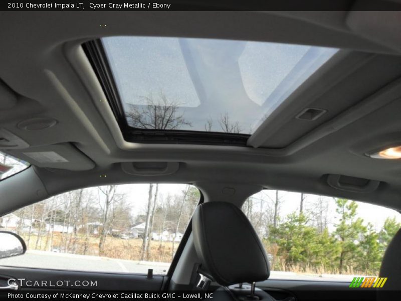 Cyber Gray Metallic / Ebony 2010 Chevrolet Impala LT