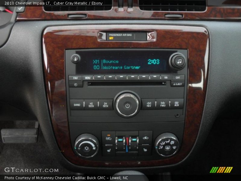 Cyber Gray Metallic / Ebony 2010 Chevrolet Impala LT