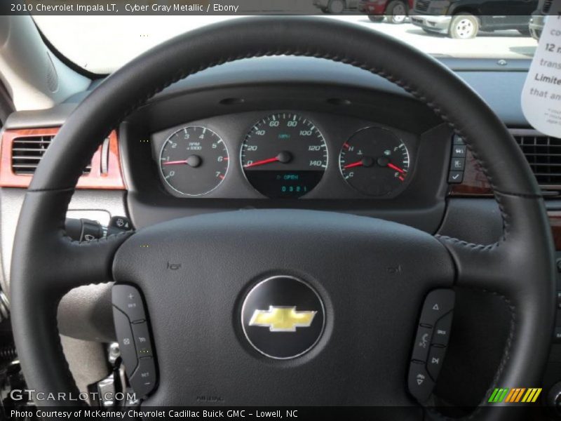 Cyber Gray Metallic / Ebony 2010 Chevrolet Impala LT