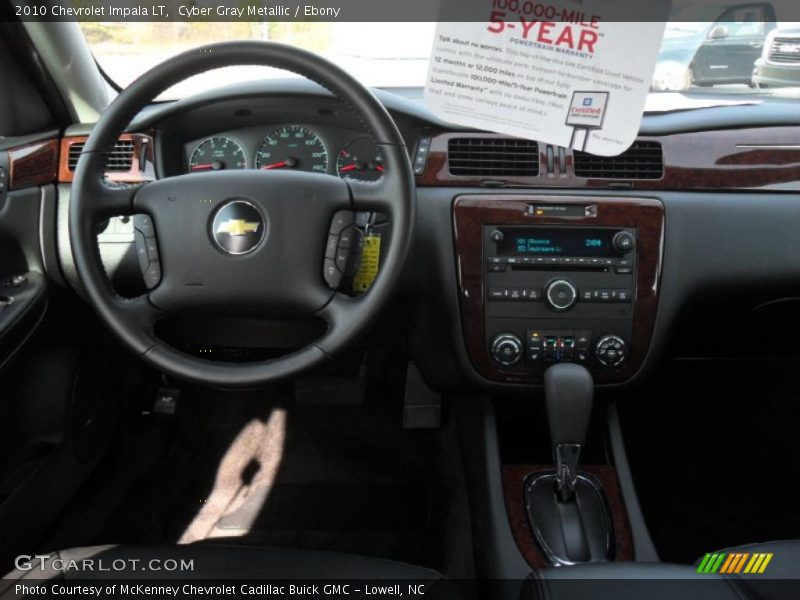 Cyber Gray Metallic / Ebony 2010 Chevrolet Impala LT