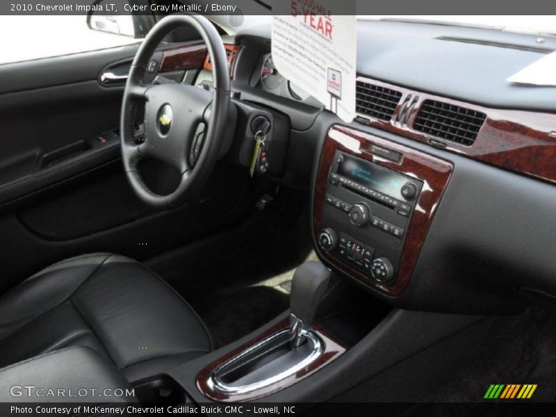 Cyber Gray Metallic / Ebony 2010 Chevrolet Impala LT