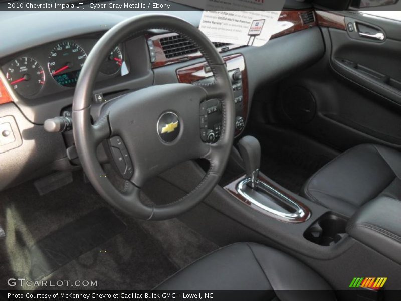 Cyber Gray Metallic / Ebony 2010 Chevrolet Impala LT