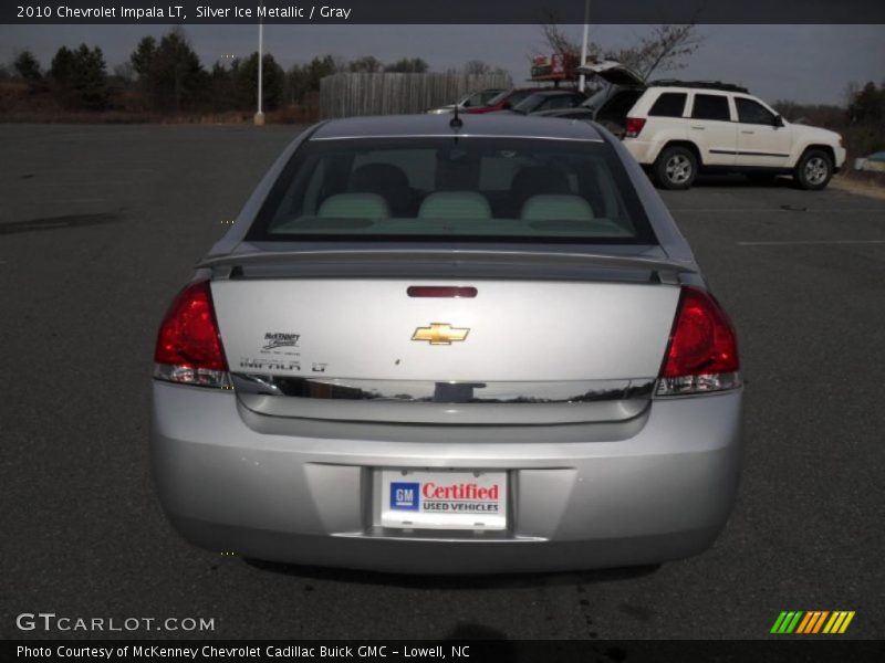 Silver Ice Metallic / Gray 2010 Chevrolet Impala LT