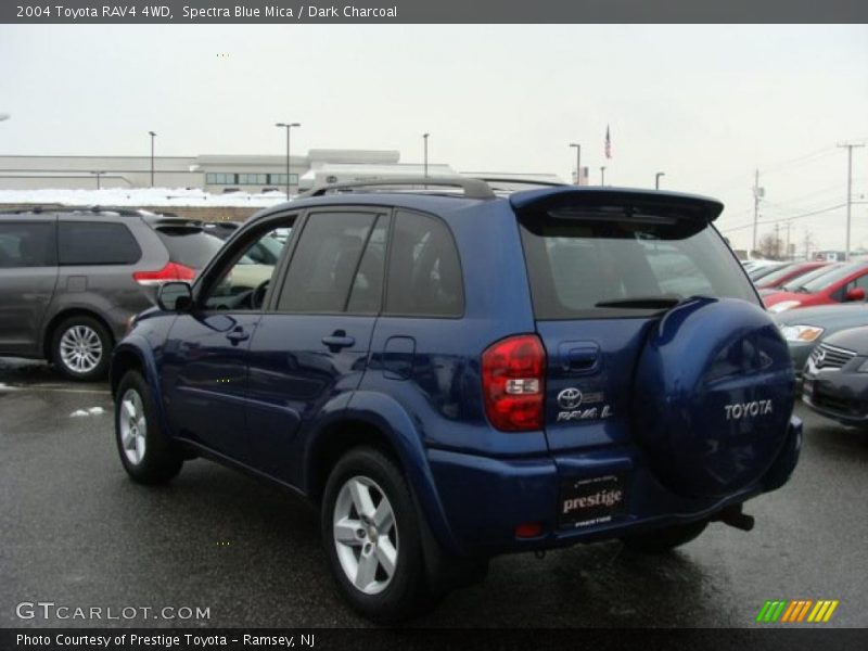 Spectra Blue Mica / Dark Charcoal 2004 Toyota RAV4 4WD
