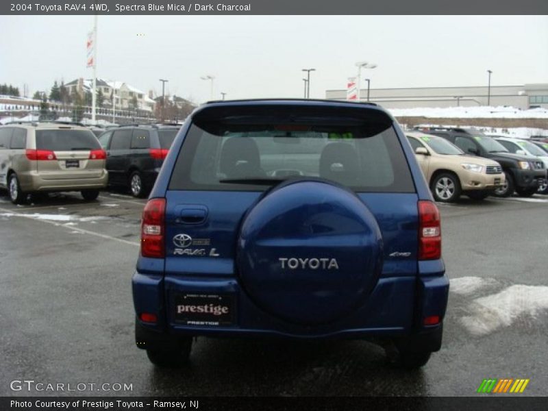 Spectra Blue Mica / Dark Charcoal 2004 Toyota RAV4 4WD