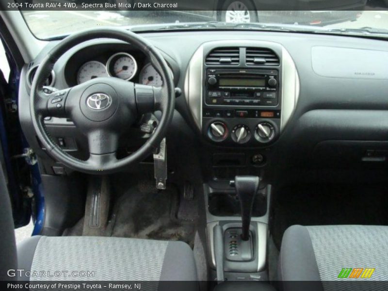 Spectra Blue Mica / Dark Charcoal 2004 Toyota RAV4 4WD