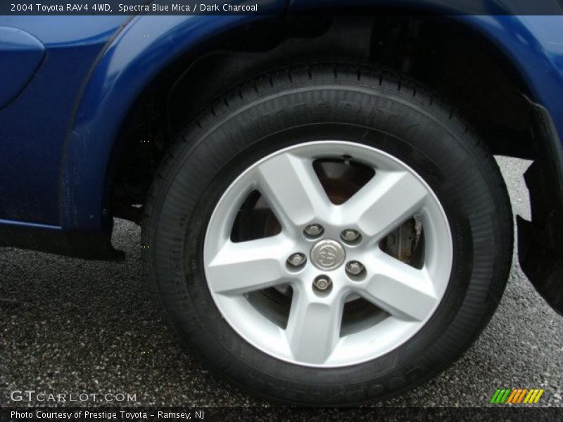 Spectra Blue Mica / Dark Charcoal 2004 Toyota RAV4 4WD