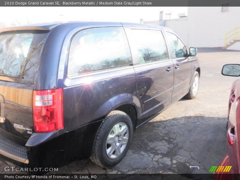Blackberry Metallic / Medium Slate Gray/Light Shale 2010 Dodge Grand Caravan SE