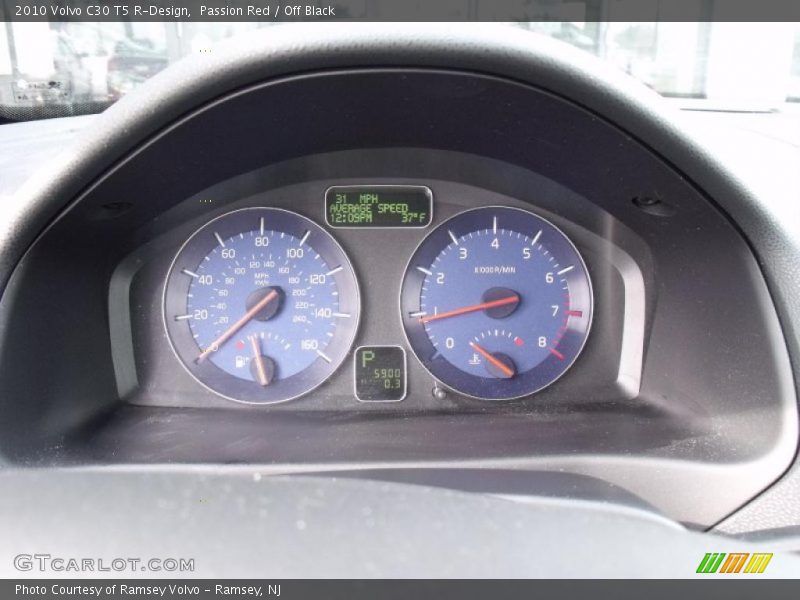  2010 C30 T5 R-Design T5 R-Design Gauges