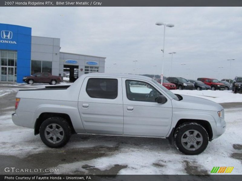 Billet Silver Metallic / Gray 2007 Honda Ridgeline RTX