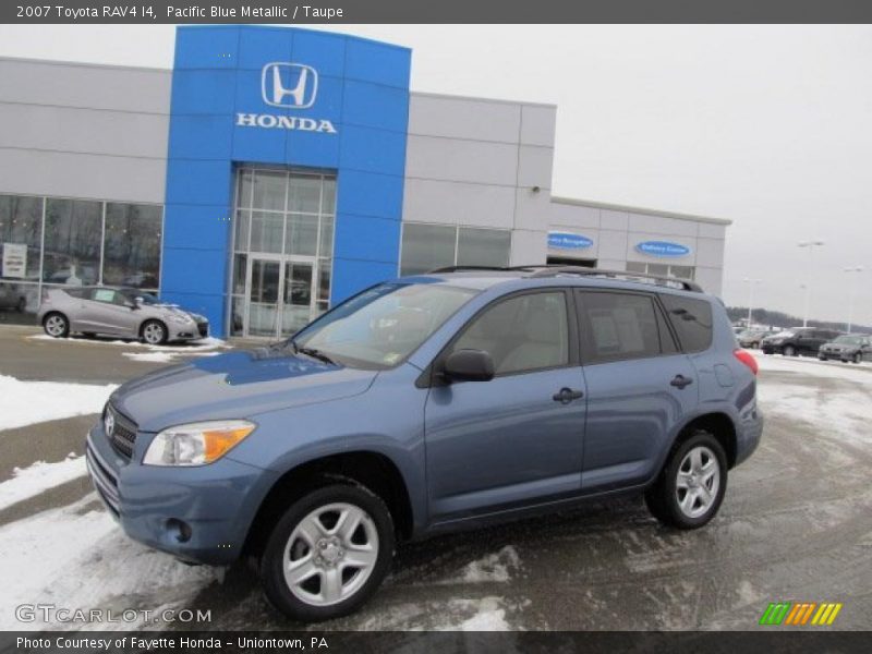 Pacific Blue Metallic / Taupe 2007 Toyota RAV4 I4