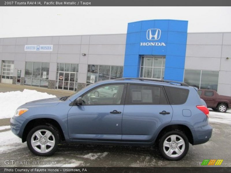 Pacific Blue Metallic / Taupe 2007 Toyota RAV4 I4