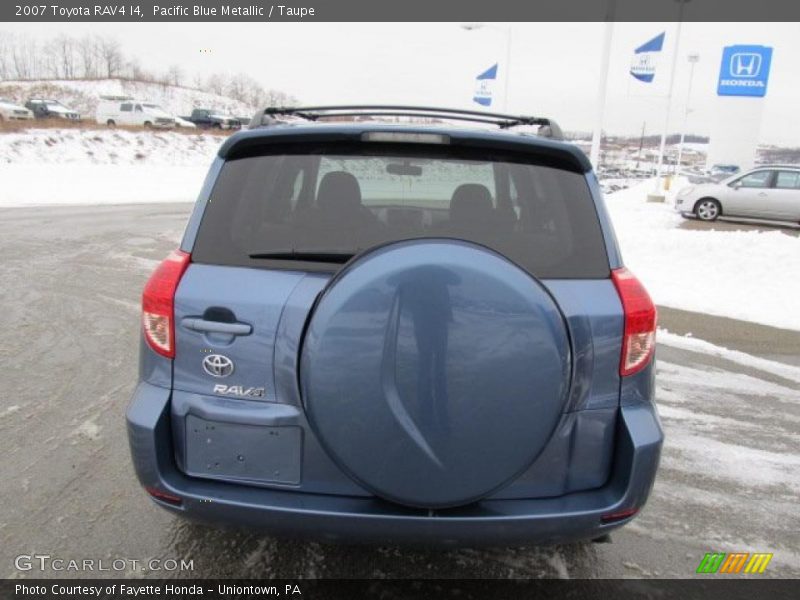 Pacific Blue Metallic / Taupe 2007 Toyota RAV4 I4