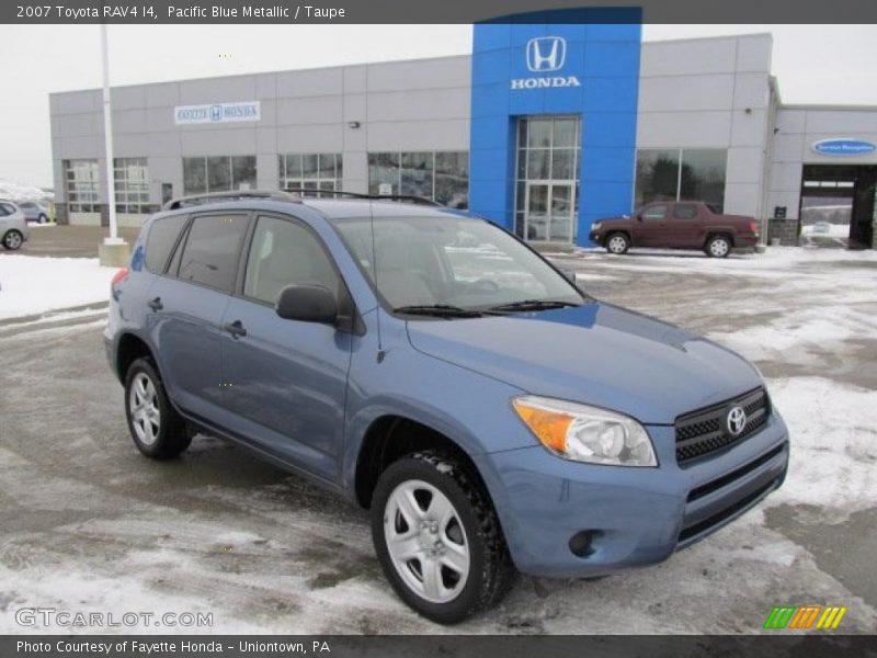 Pacific Blue Metallic / Taupe 2007 Toyota RAV4 I4