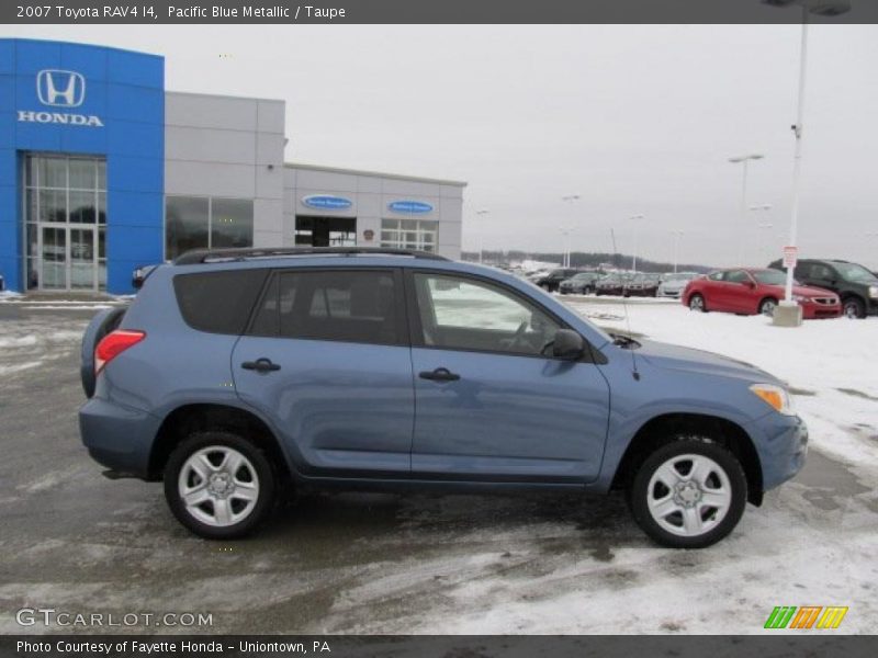 Pacific Blue Metallic / Taupe 2007 Toyota RAV4 I4