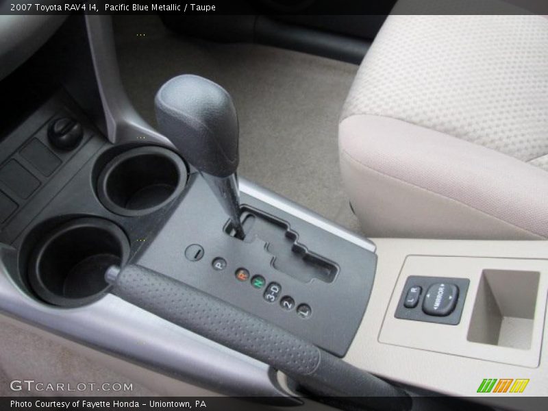 Pacific Blue Metallic / Taupe 2007 Toyota RAV4 I4