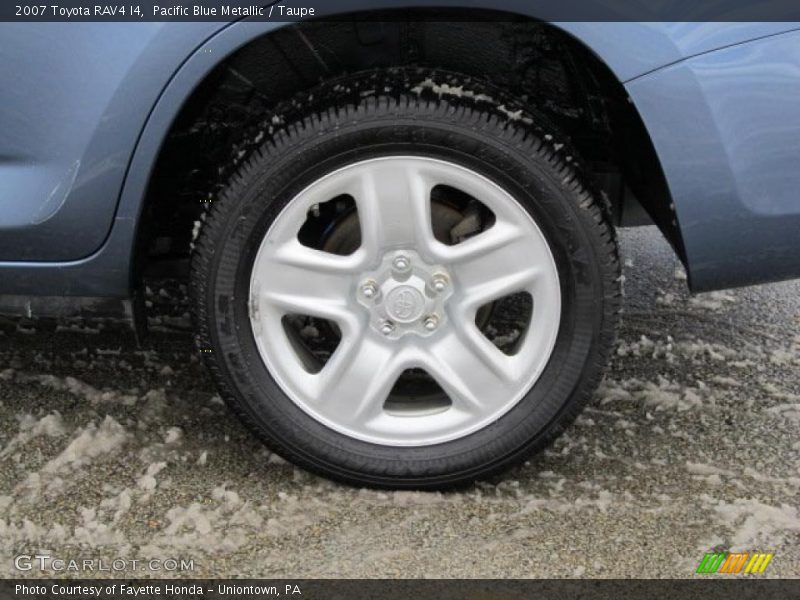 Pacific Blue Metallic / Taupe 2007 Toyota RAV4 I4