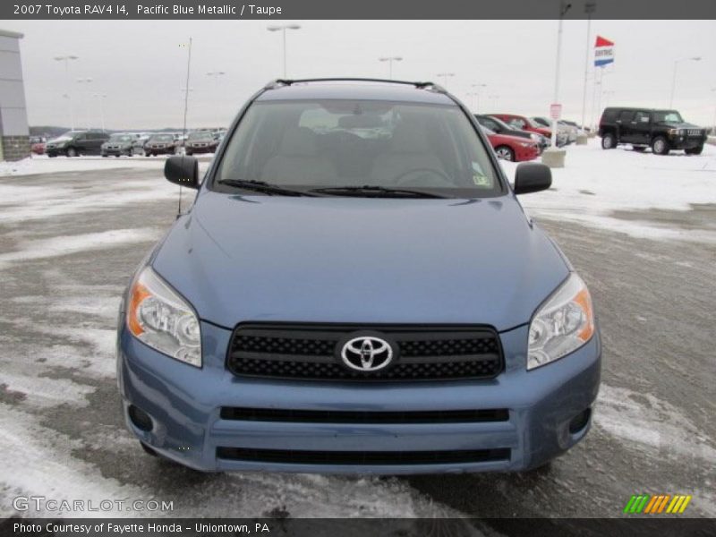 Pacific Blue Metallic / Taupe 2007 Toyota RAV4 I4