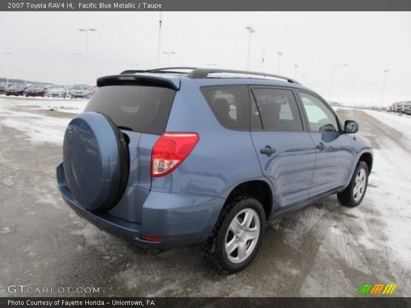 Pacific Blue Metallic / Taupe 2007 Toyota RAV4 I4