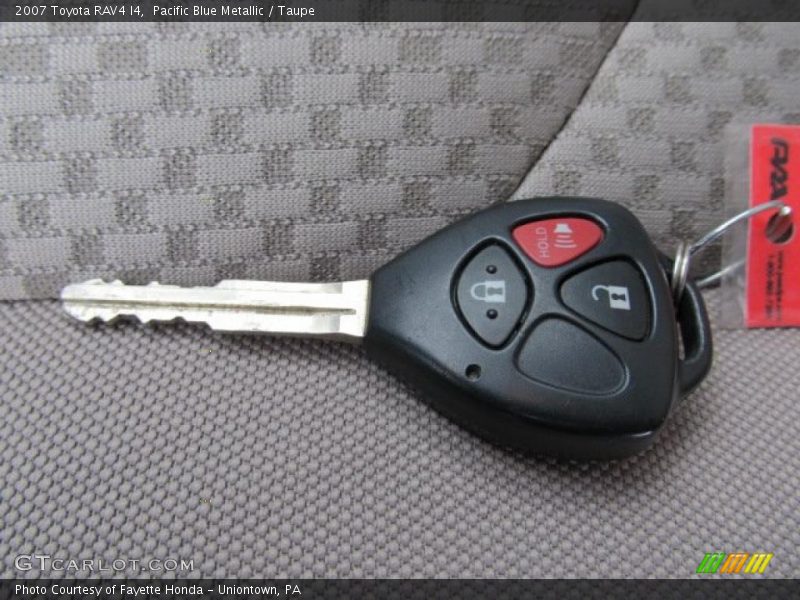 Pacific Blue Metallic / Taupe 2007 Toyota RAV4 I4
