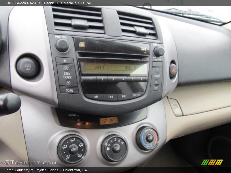 Pacific Blue Metallic / Taupe 2007 Toyota RAV4 I4