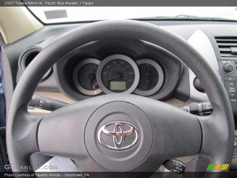 Pacific Blue Metallic / Taupe 2007 Toyota RAV4 I4