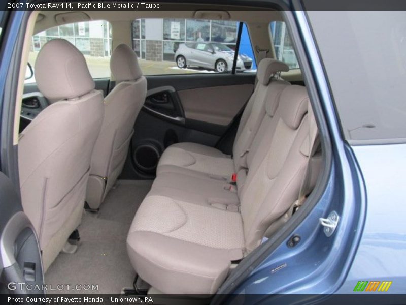 Pacific Blue Metallic / Taupe 2007 Toyota RAV4 I4