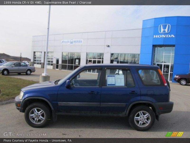 Supermarine Blue Pearl / Charcoal 1999 Honda CR-V EX 4WD