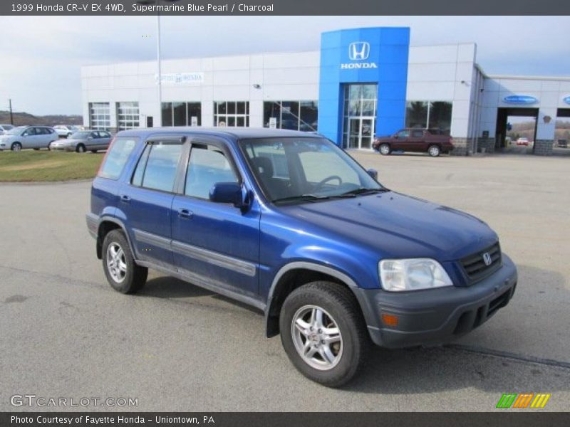 Supermarine Blue Pearl / Charcoal 1999 Honda CR-V EX 4WD