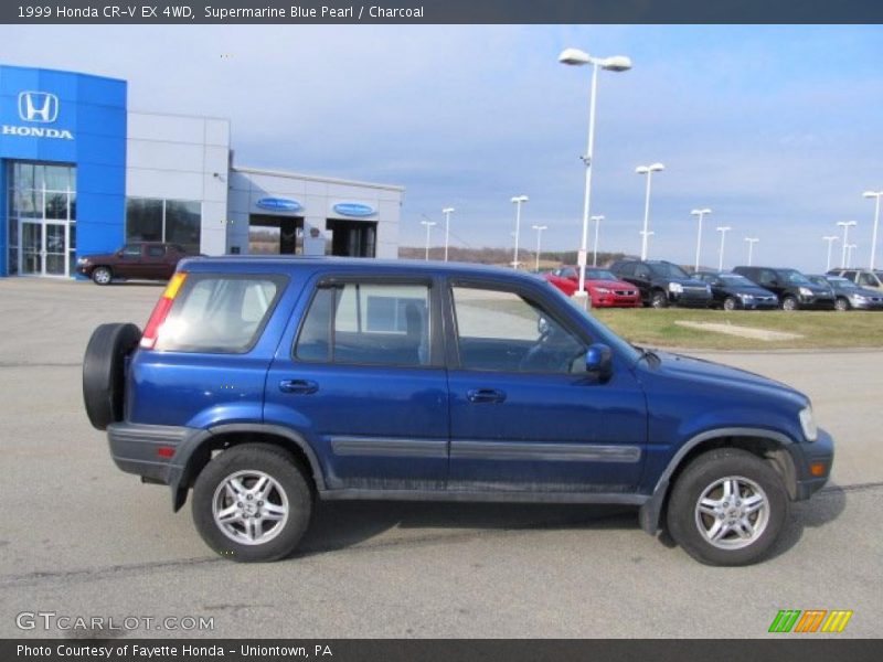 Supermarine Blue Pearl / Charcoal 1999 Honda CR-V EX 4WD