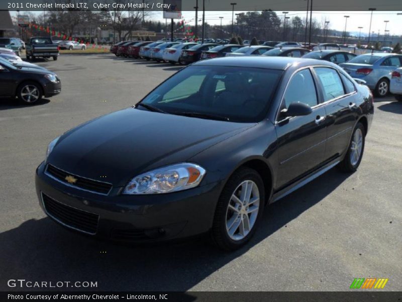 Cyber Gray Metallic / Gray 2011 Chevrolet Impala LTZ