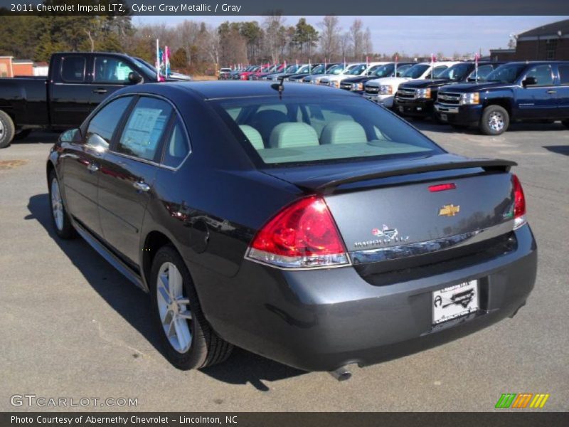 Cyber Gray Metallic / Gray 2011 Chevrolet Impala LTZ