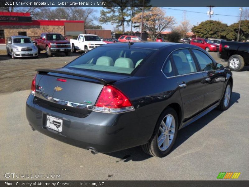 Cyber Gray Metallic / Gray 2011 Chevrolet Impala LTZ