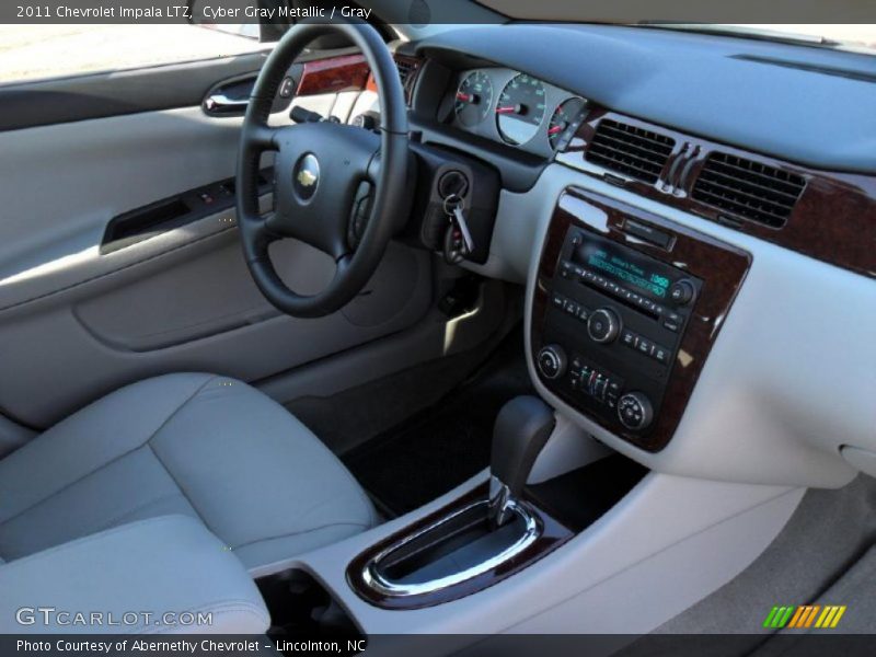 Cyber Gray Metallic / Gray 2011 Chevrolet Impala LTZ