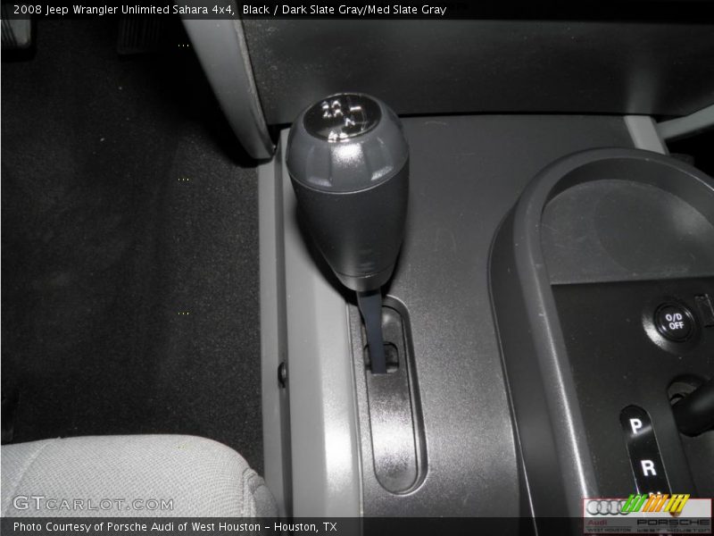 Black / Dark Slate Gray/Med Slate Gray 2008 Jeep Wrangler Unlimited Sahara 4x4