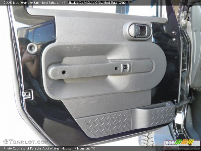 Black / Dark Slate Gray/Med Slate Gray 2008 Jeep Wrangler Unlimited Sahara 4x4